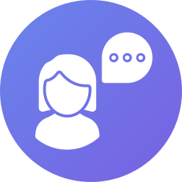 Chat bubble icon