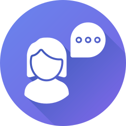 Chat bubble icon