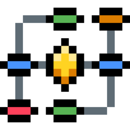 diagramma di flusso icona