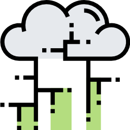 Cloud sharing icon