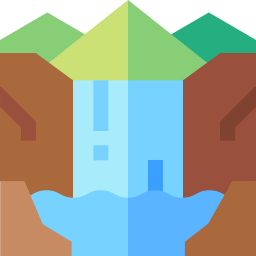 Waterfall icon