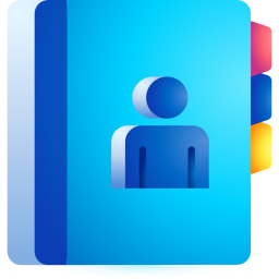 Contact book icon