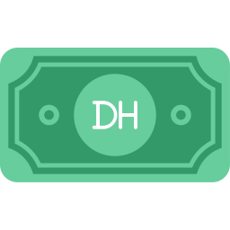 dirham der arabischen emirate icon