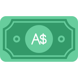 australischer dollar icon