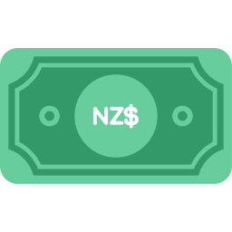 neuseeland dollar icon