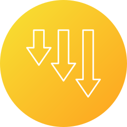 Down arrows icon