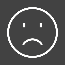 Sad icon