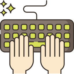 Typing icon