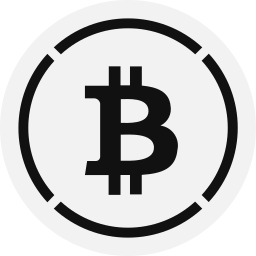 Wrapped bitcoin icon