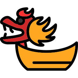 Dragon boat icon