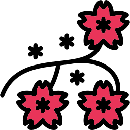 Cherry blossom icon