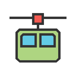 Aerial traffic icon