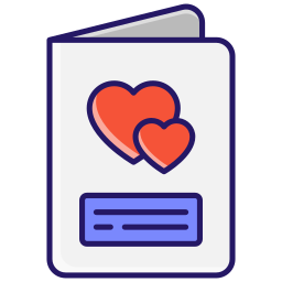 Love card icon