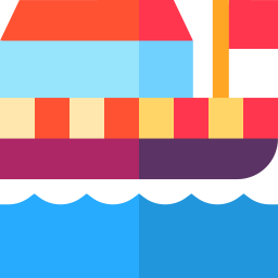 Boat parade icon