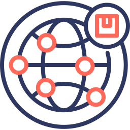 Global network icon