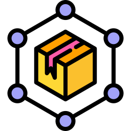 Supply chain icon