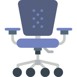 Office chair icon