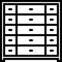 cassettiera icona