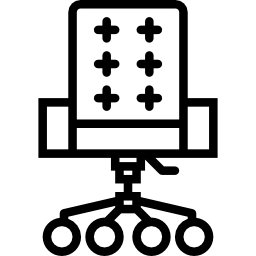 Office chair icon