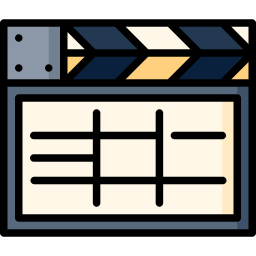 clapperboard icon