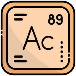 actinium icoon