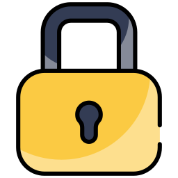 Security lock icon