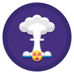 nukleare explosion icon