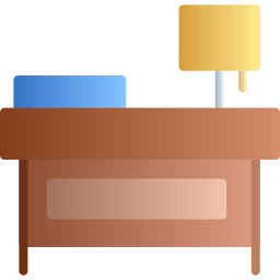 Bedside table icon