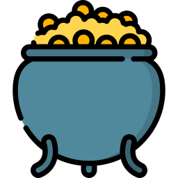 Gold pot icon