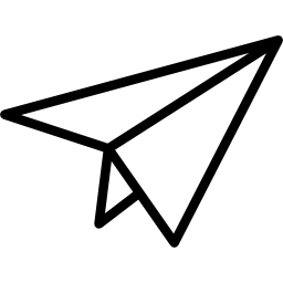 Paper plane icon