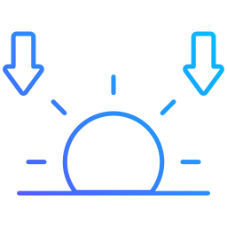 Sun set icon