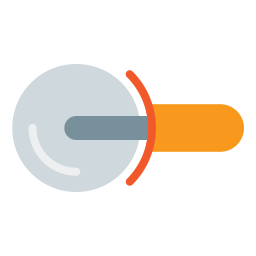 Pizza cutter icon