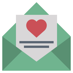 Love letter icon