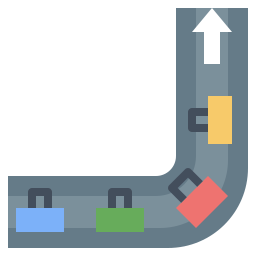 Conveyor belt icon