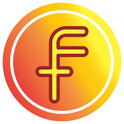 Swiss franc icon