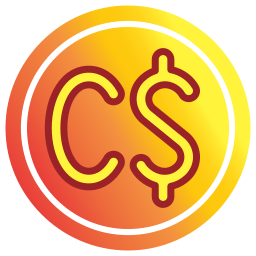 Canadian dollar icon