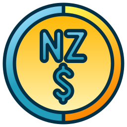 neuseeland dollar icon