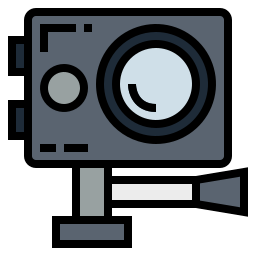 Action camera icon