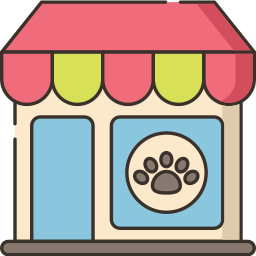 Pet shop icon