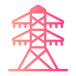 Electric tower icon