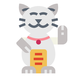 Maneki neko icon