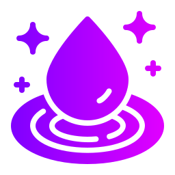 Clean water icon