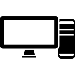 Computer and monitor icon