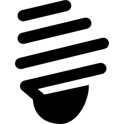 Spiral Light Bulb icon