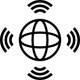 Worldwide communications icon