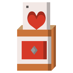 Poker cards icon