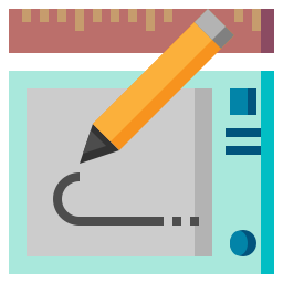 Graphic tablet icon