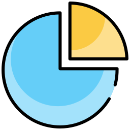 diagramme circulaire Icône