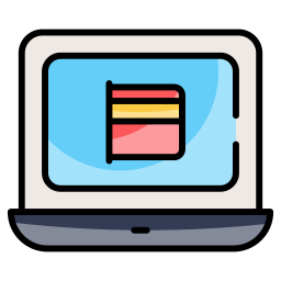 Online payment icon