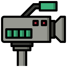 Tv camera icon